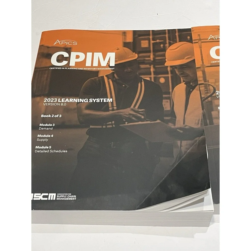 Apics CPIM 2023 Learning System Version 8.0 Books 1-3